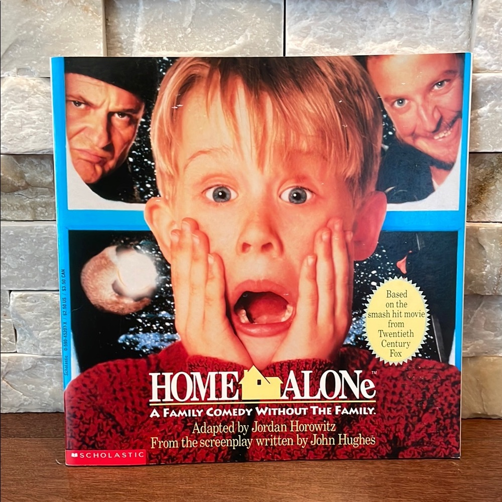 Scholastic Home Alone Book Softcover
